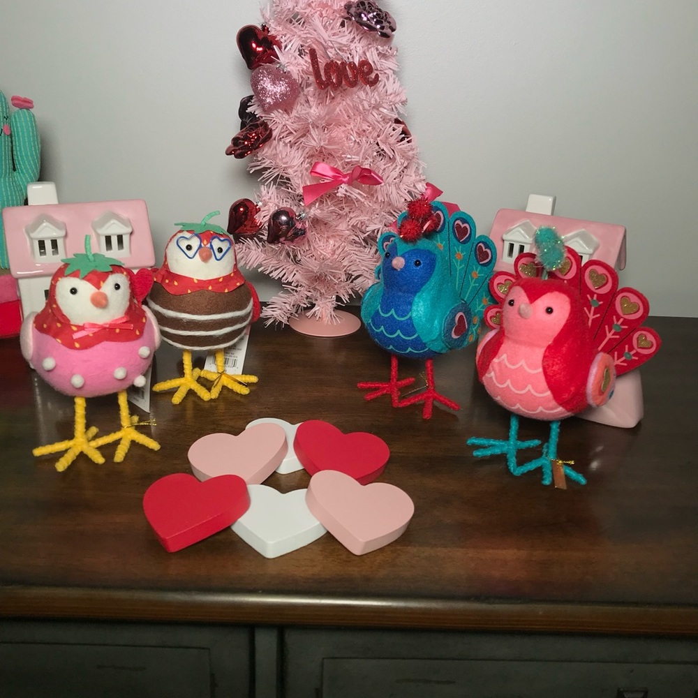 Target Spritz 2021 Poppy & Rowan Strawberry Valentine’s Day Birds  NWT! - Picture 10 of 10